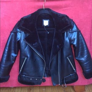 Big girl leather jacket 🧥